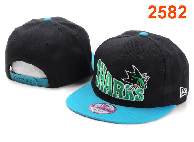 San Jose Sharks NHL Snapback Hat PT17